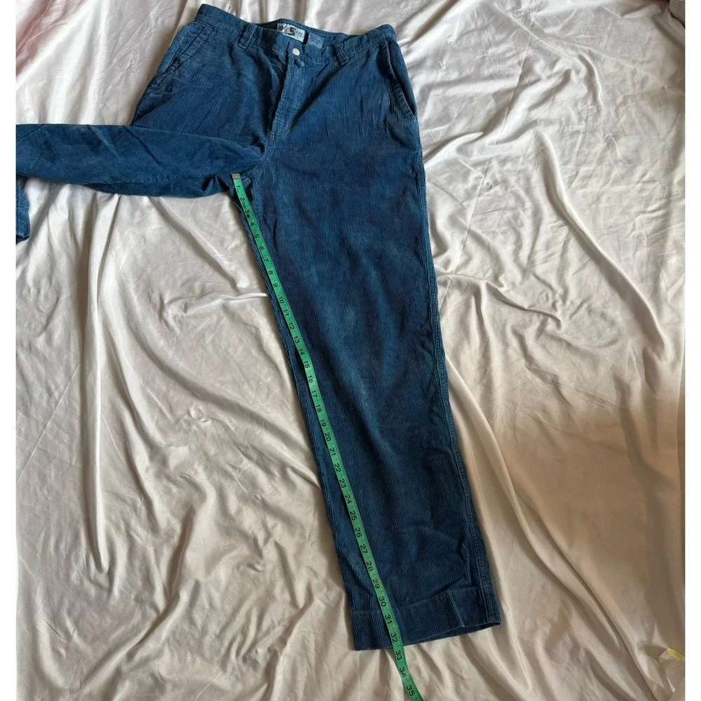 Vintage Y2K Columbia‎ Sportswear Mens 34x32 Blue Corduroy Outdoor Pants